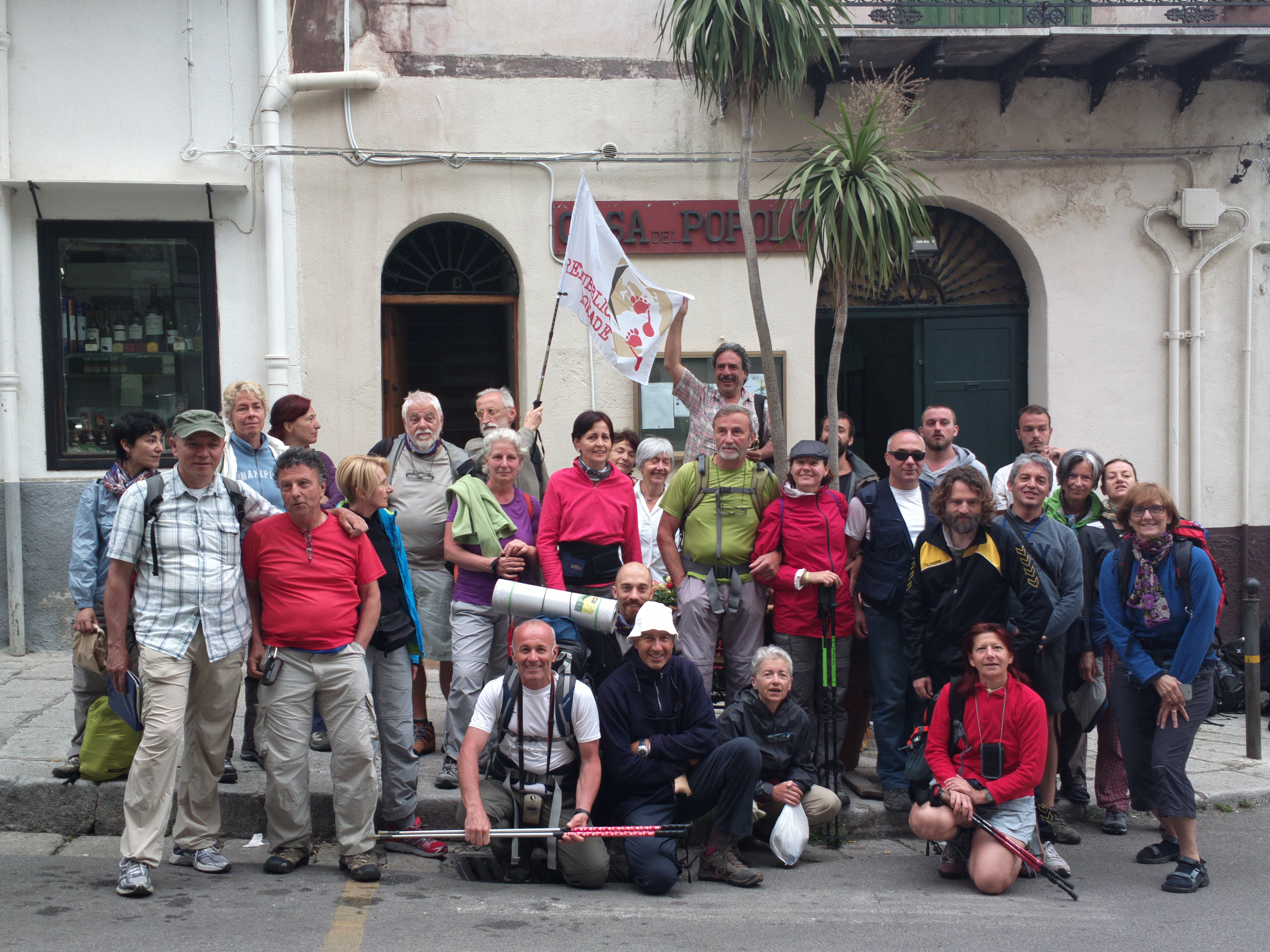 Da Piana degli albanesi a Ficuzza, la foto della partenza: seconda tappa.